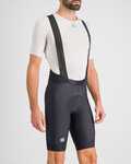 SPORTFUL Pantaloni scurți de ciclism cu bretele - FIANDRE NORAIN PRO - negru