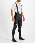 SPORTFUL Pantaloni de ciclism lungi cu bretele - SUPERGIARA - negru