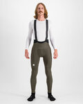 SPORTFUL Pantaloni de ciclism lungi cu bretele - SUPERGIARA - verde