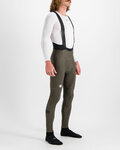 SPORTFUL Pantaloni de ciclism lungi cu bretele - SUPERGIARA - verde