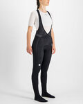 SPORTFUL Pantaloni de ciclism lungi cu bretele - GIARA - negru