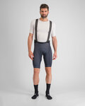 SPORTFUL Pantaloni scurți de ciclism cu bretele - BODYFIT PRO - albastru