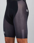 SPORTFUL Pantaloni scurți de ciclism cu bretele - BODYFIT PRO AIR - negru