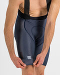 SPORTFUL Pantaloni scurți de ciclism cu bretele - BODYFIT PRO AIR - albastru