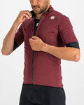 SPORTFUL Jachetă rezistentă la vânt de ciclism - FIANDRE LIGHT NORAIN - bordo