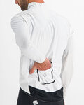 SPORTFUL Jachetă rezistentă la vânt de ciclism - HOT PACK NORAIN - alb