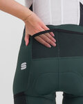 SPORTFUL Pantaloni scurți de ciclism cu bretele - SUPERGIARA W - verde