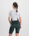 SPORTFUL Pantaloni scurți de ciclism cu bretele - SUPERGIARA - verde