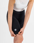 SPORTFUL Pantaloni scurți de ciclism fără bretele - TOTAL COMFORT - negru