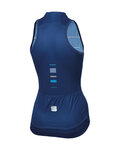 SPORTFUL Tricoul de ciclism fără mâneci - DIVA - albastru