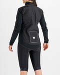 SPORTFUL jachetă impermeabilă - HOT PACK NO RAIN - negru