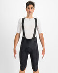 SPORTFUL Pantaloni scurți de ciclism cu bretele - BODYFIT PRO THERMAL - negru