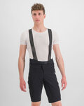 SPORTFUL Pantaloni scurți de ciclism fără bretele - SUPERGIARA - negru