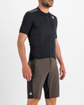 SPORTFUL Pantaloni scurți de ciclism fără bretele - SUPERGIARA - maro