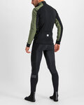 SPORTFUL Jachetă rezistentă la vânt de ciclism - NEO SOFTSHELL - verde/negru