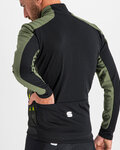 SPORTFUL Jachetă rezistentă la vânt de ciclism - NEO SOFTSHELL - verde/negru