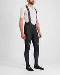SPORTFUL Pantaloni de ciclism lungi cu bretele - TOTAL COMFORT - negru