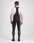 SPORTFUL Pantaloni de ciclism lungi cu bretele - TOTAL COMFORT - negru