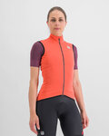 SPORTFUL Vestă de ciclism - FIANDRE LIGHT NORAIN - portocaliu