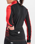 SPORTFUL Jachetă rezistentă la vânt de ciclism - NEO SOFTSHELL - roșu/negru