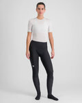 SPORTFUL Pantaloni de ciclism lungi cu bretele - TOTAL COMFORT - negru