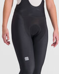 SPORTFUL Pantaloni de ciclism lungi cu bretele - TOTAL COMFORT - negru