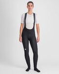 SPORTFUL Pantaloni de ciclism lungi cu bretele - CLASSIC - negru/albastru