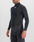 SPORTFUL Tricou de ciclism cu mânecă lungă - SOTTOZERO - negru