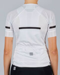 SPORTFUL Tricou de ciclism cu mânecă scurtă - EVO - alb
