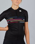SPORTFUL Tricou de ciclism cu mânecă scurtă - VELODROME - negru