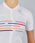 SPORTFUL Tricou de ciclism cu mânecă scurtă - VELODROME - alb