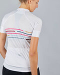 SPORTFUL Tricou de ciclism cu mânecă scurtă - VELODROME - alb
