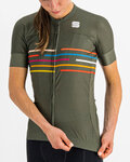 SPORTFUL Tricou de ciclism cu mânecă scurtă - VELODROME - verde