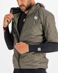 SPORTFUL Jachetă termoizolantă de ciclism - SUPERGIARA PUFFY - verde