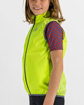 SPORTFUL Vestă de ciclism - KID REFLEX - galben