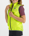 SPORTFUL Vestă de ciclism - KID REFLEX - galben