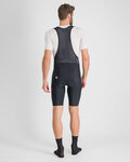 SPORTFUL Pantaloni scurți de ciclism cu bretele - FIANDRE PRO LIGHT - negru