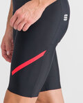 SPORTFUL Pantaloni scurți de ciclism cu bretele - FIANDRE PRO LIGHT - negru
