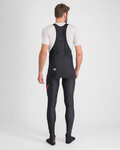 SPORTFUL Pantaloni de ciclism lungi cu bretele - FIANDRE - negru