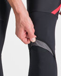 SPORTFUL Pantaloni de ciclism lungi cu bretele - FIANDRE - negru