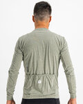 SPORTFUL Tricou de ciclism cu mânecă lungă - GIARA - verde deschis