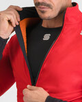SPORTFUL Jachetă termoizolantă de ciclism - TOTAL COMFORT - roșu/negru