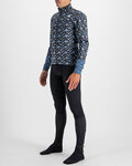 SPORTFUL Jachetă termoizolantă de ciclism - PIXEL - albastru