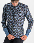 SPORTFUL Jachetă termoizolantă de ciclism - PIXEL - albastru