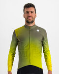 SPORTFUL Tricou de cilism pentru iarnă cu mânecă lungă - ROCKET THERMAL - verde