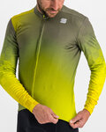 SPORTFUL Tricou de cilism pentru iarnă cu mânecă lungă - ROCKET THERMAL - verde