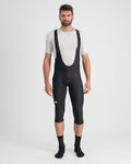 SPORTFUL Pantaloni de ciclism 3/4 cu bretele - NEO - negru