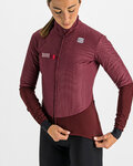 SPORTFUL Jachetă termoizolantă de ciclism - BODYFIT PRO - bordo