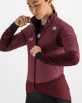 SPORTFUL Jachetă termoizolantă de ciclism - BODYFIT PRO - bordo