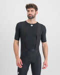 SPORTFUL Tricou de ciclism cu mânecă scurtă - MIDWEIGHT LAYER - negru